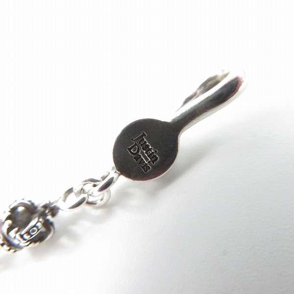 実際に弊社で買取させて頂いた【ギャラ付き】Justin Davis/ジャスティンデイビス SKULL DIVINE/スカルディバイン チェーン SNJ126の画像 3枚目