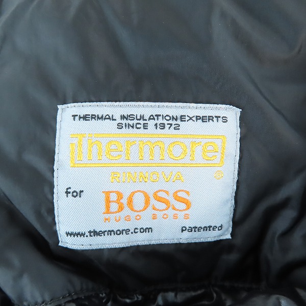 実際に弊社で買取させて頂いたHUGO BOSS/ヒューゴボス 中綿入り ブルゾンジャケット/56の画像 3枚目