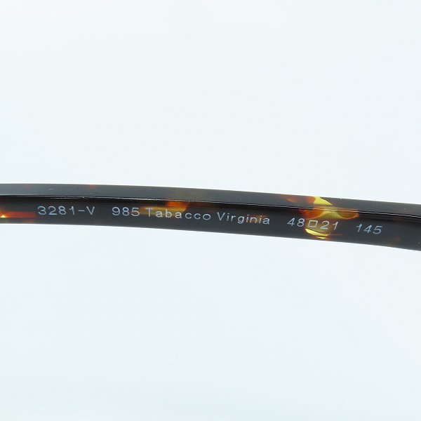 実際に弊社で買取させて頂いたPersol/ペルソール アイウェア/メガネフレーム 3281-V 985の画像 6枚目
