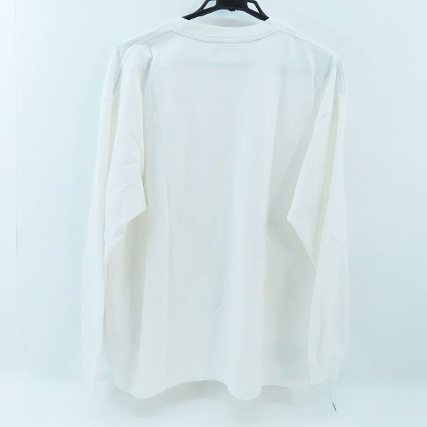 実際に弊社で買取させて頂いたDESCENDANT/ディセンダント  PORT ORGANIC COTTON LS ロゴ刺繍長袖Tシャツ 241ATDS-CSM17/2の画像 1枚目