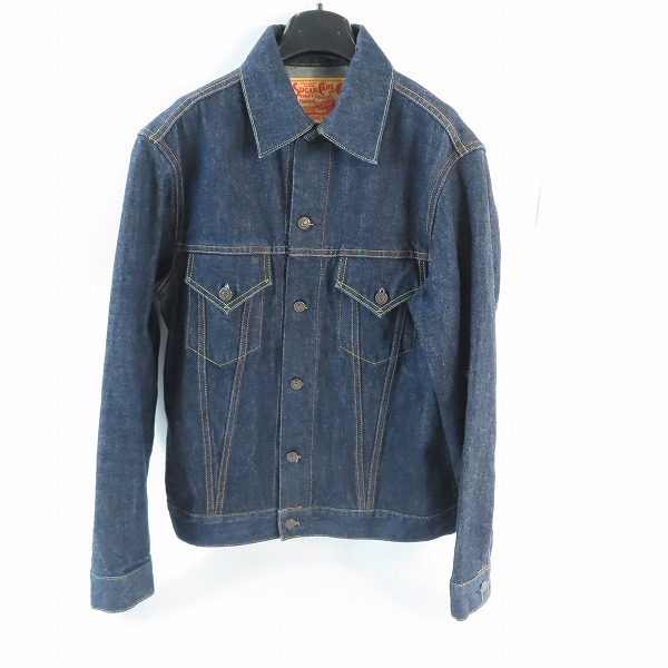 実際に弊社で買取させて頂いたSUGAR CANE/シュガーケーン デニムジャケット/Gジャン SC11962/40