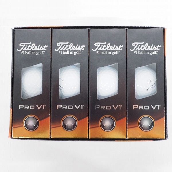実際に弊社で買取させて頂いた【未使用】Titleist/タイトリスト PRO V1 ゴルフボール ホワイト 1ダース 