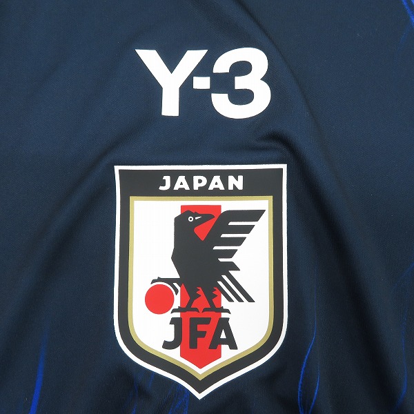 実際に弊社で買取させて頂いた(2)【未使用】Y-3/ワイスリー ヨウジヤマモト×アディダス サッカー日本代表 2024 ホーム レプリカ ユニフォーム IU0964/Lの画像 6枚目