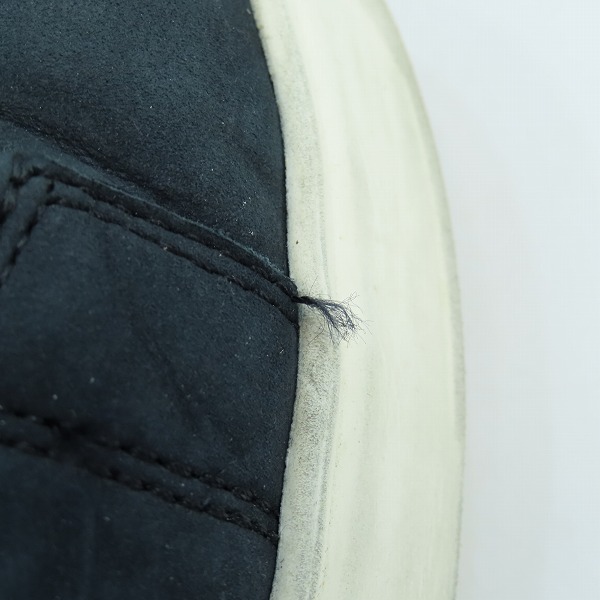 実際に弊社で買取させて頂いたEMPORIO ARMANI/エンポリオアルマーニ レザースニーカー ブラック X4X264 XF570 US11の画像 7枚目