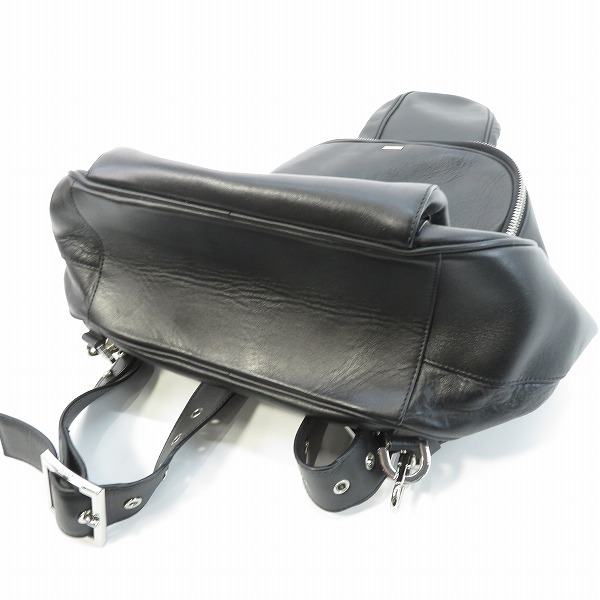 実際に弊社で買取させて頂いたAMIRI/アミリ Medium Guitar Bag/レザーギター型リュックサック/バックパック の画像 2枚目