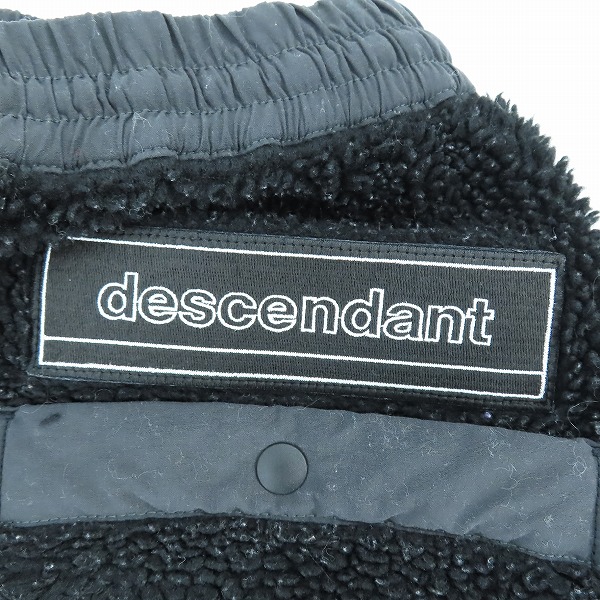 実際に弊社で買取させて頂いたDESCENDANT/ディセンダント MANCHOT FLEECE TROUSERS/ボアフリース パンツ 2の画像 5枚目