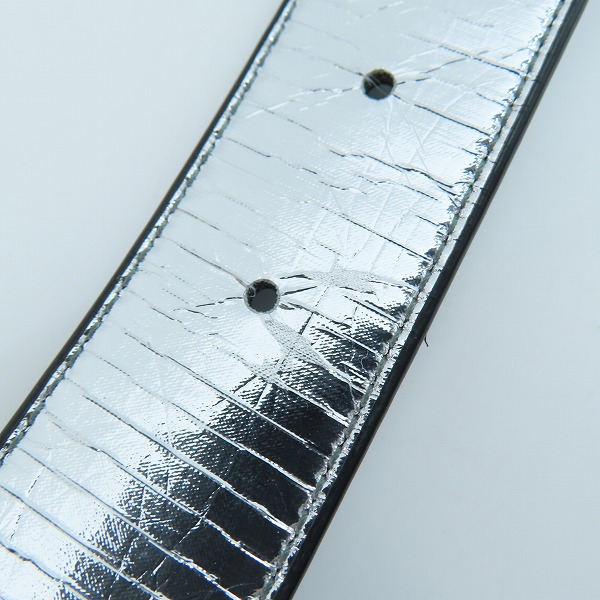 実際に弊社で買取させて頂いたBOTTEGA VENETA/ボッテガヴェネタ レザーベルト 691233 V1RW2の画像 6枚目