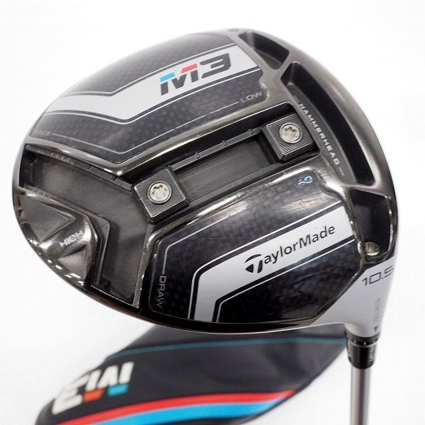 実際に弊社で買取させて頂いたTaylorMade/テーラーメイド M3 ドライバー 1w/10.5° KUROKAGE TM5 FLEX:S ヘッドカバー付き