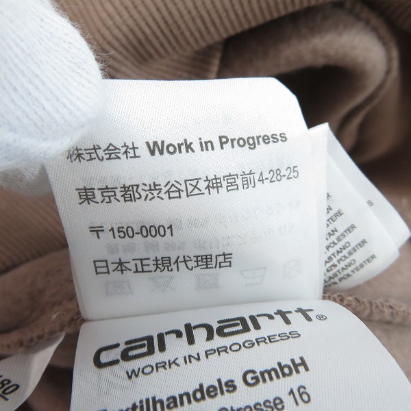 実際に弊社で買取させて頂いたCarhartt/カーハート HOODED CARHARTT SWEAT/プルオーバーパーカー I030230/Lの画像 5枚目