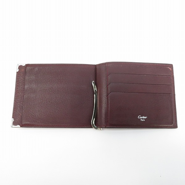 実際に弊社で買取させて頂いたCartier/カルティエ 二つ折り 財布 マネークリップの画像 4枚目