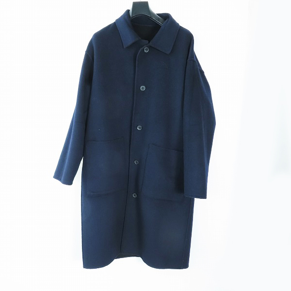 実際に弊社で買取させて頂いたHARE/ハレ ダブルフェイス リバーシブルステンカラーコート HA030200TR/Sの画像 2枚目