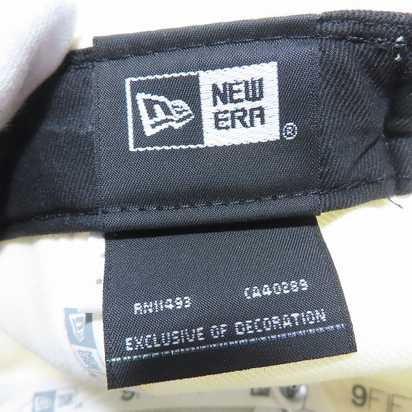 実際に弊社で買取させて頂いたF.C.R.B.×NEWERA/FCレアルブリストル×ニューエラ BRISTOL EMBLEM LOGO 6panel Cap キャップ クリーム系の画像 5枚目