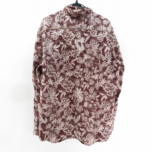 実際に弊社で買取させて頂いたHUGO BOSS/ヒューゴボス 総柄 長袖シャツ 10172454 XXXLの画像 1枚目