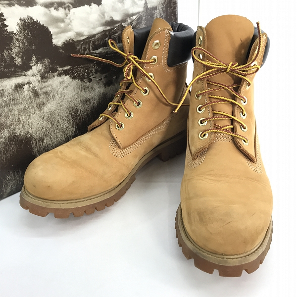 実際に弊社で買取させて頂いたTimberland/ティンバーランド プレミアム 6インチ ウォータープルーフ ブーツ 10061 8.5W