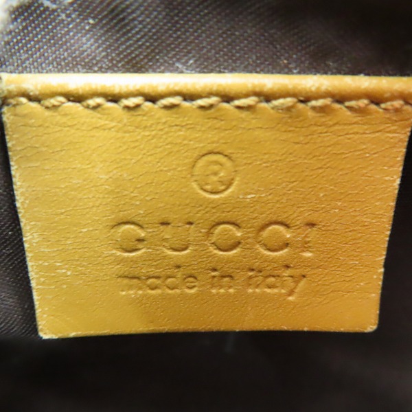 実際に弊社で買取させて頂いたGUCCI/グッチ GG柄 アクセサリーポーチ/ハンドバッグ 039.1103.2123　の画像 5枚目