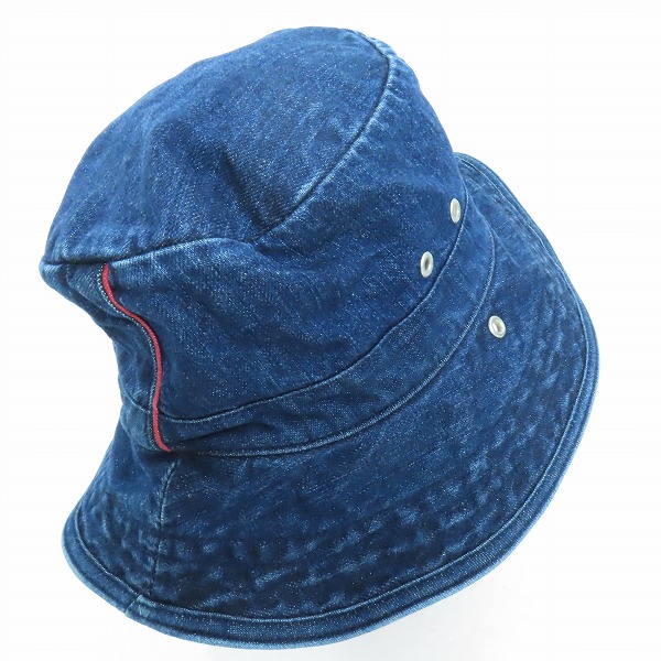 実際に弊社で買取させて頂いたBLUE BLUE/ブルーブルー バケットハット デニムの画像 3枚目