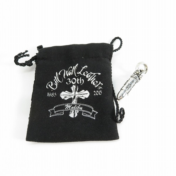 実際に弊社で買取させて頂いたBill Wall Leather/ビルウォールレザー 30th Bullet 30周年 バレット ペンダント ミディアムの画像 9枚目