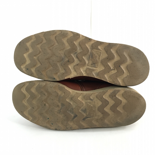 実際に弊社で買取させて頂いた【難あり】RED WING/レッドウィング 875 アイリッシュセッター 白四角犬タグUSA ヴィンテージ 7.5Eの画像 2枚目