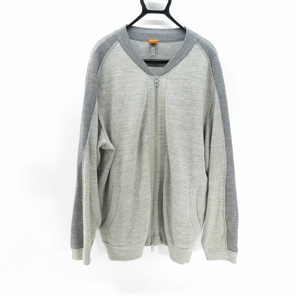 実際に弊社で買取させて頂いたHUGO BOSS/ヒューゴボス ジップアップジャケット 10176806 XXXL