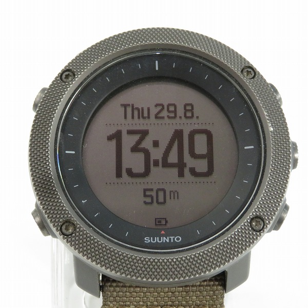 実際に弊社で買取させて頂いたSUUNTO/スント TRAVERSE ALPHA スマートウォッチ デジタル腕時計