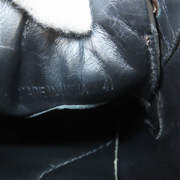 実際に弊社で買取させて頂いたARMANI COLLEZIONI/アルマーニコレッツォーニ チャッカ スニーカー 41の画像 5枚目