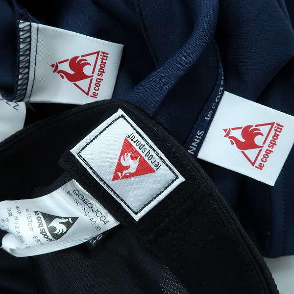 実際に弊社で買取させて頂いた【未使用】le coq sportif/ルコックスポルティフ テニスウェア ポロシャツ/パンツ/キャップ 3点セットの画像 5枚目
