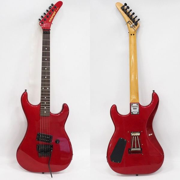 実際に弊社で買取させて頂いた★KRAMER/クレーマー JK-1000/JK1000 マッチングヘッド フロイドローズ搭載 エレキギター ソフトケース付の画像 1枚目