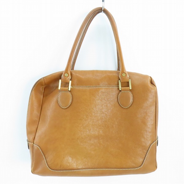 実際に弊社で買取させて頂いた土屋鞄/ツチヤカバン オールレザー ハンドバッグの画像 1枚目