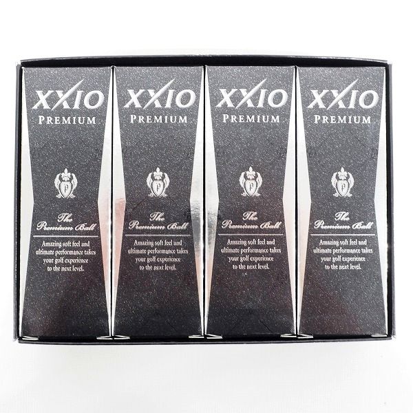 実際に弊社で買取させて頂いた【未使用/オウンネーム】DUNLOP/ダンロップ XXIO/ゼクシオ PREMIUM/プレミアム ゴルフボール ロイヤルプラチナ 1ダース