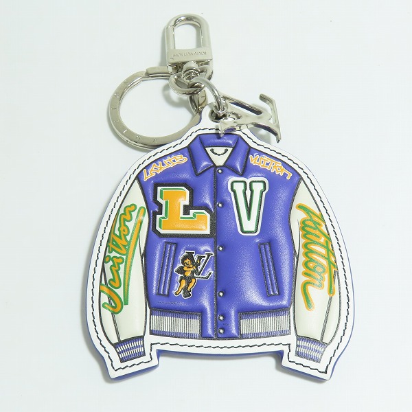 実際に弊社で買取させて頂いたLOUIS VUITTON/ルイヴィトン ポルトクレ LV バーシティジャケット キーホルダー MP3385の画像 1枚目