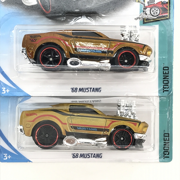実際に弊社で買取させて頂いた【未開封】Hot Wheels/ホットウィール TOONED '68 MUSTANG/マスタング トレジャーハント/ノーマル 2点セットの画像 2枚目