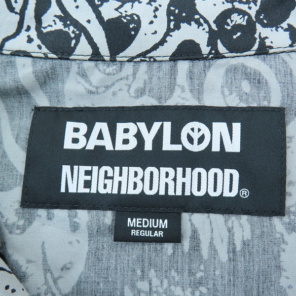実際に弊社で買取させて頂いたNEIGHBORHOOD × BABYLON/ネイバーフッド × バビロン 24ss HAWAIIAN SHIRT SS/ハワイアンシャツ/Mの画像 2枚目