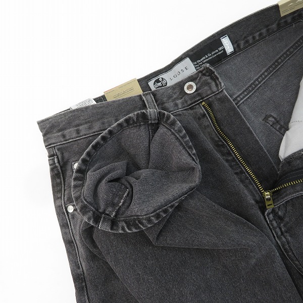 実際に弊社で買取させて頂いた【未使用】LEVI'S/リーバイス SILVER TAB/シルバータブ LOOSE/ルーズフィット  デニムパンツ A3421-0000/32×30の画像 8枚目