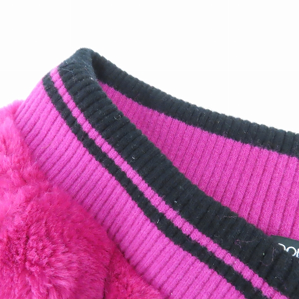 実際に弊社で買取させて頂いたDOLCE&GABBANA/ドルチェ&ガッバーナ FOX FUR パンツ ピンク 50の画像 6枚目