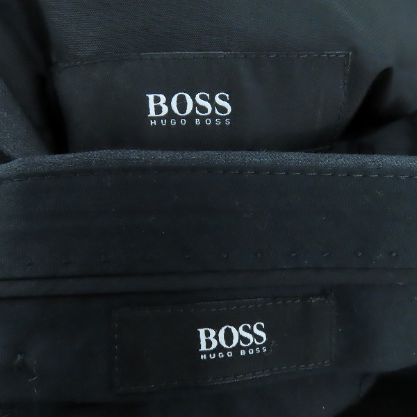 実際に弊社で買取させて頂いた【JPタグ】HUGO BOSS/ヒューゴボス /グアベロ 2B テーラードジャケット/スラックス スーツ セットアップ/50/52の画像 3枚目