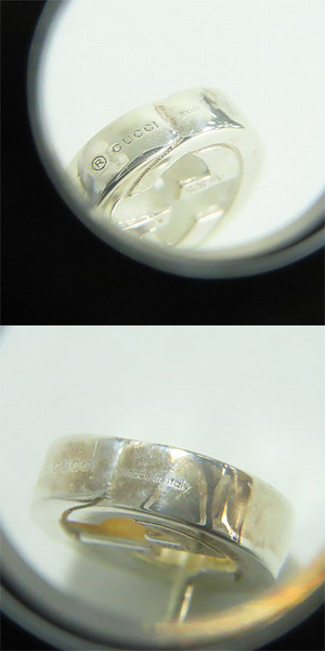 実際に弊社で買取させて頂いたGUCCI/グッチ ロッキングピアス シルバー925の画像 7枚目