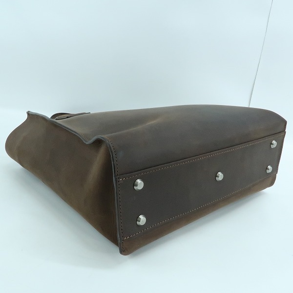 実際に弊社で買取させて頂いた土屋鞄製造所/ツチヤカバン ORIGIN OILNUME/オリジンオイルヌメ トートバッグの画像 2枚目