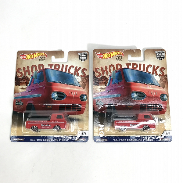 実際に弊社で買取させて頂いた【おまとめ/未開封】Hot Wheels/ホットウィール SHOP TRUCKS VOLKSWAGEN CADDY/'83 CHEVY SILVERADO 他の画像 2枚目