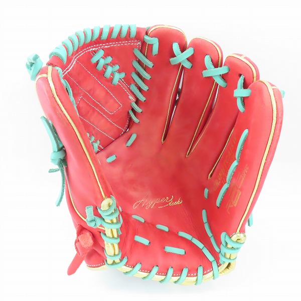 実際に弊社で買取させて頂いたRawlings/ローリングス 投手ピッチャー用 軟式用グローブ GR3FHTCA15Wの画像 2枚目