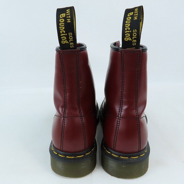 実際に弊社で買取させて頂いたDr.Martens/ドクターマーチン 1460 8EYE BOOT/8ホール ブーツ チェリーレッド UK8の画像 1枚目