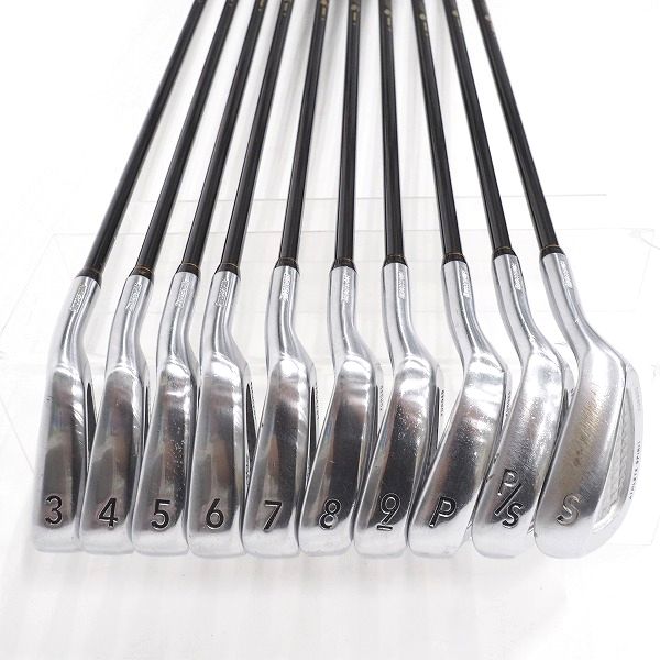 実際に弊社で買取させて頂いたBRIDGESTONE/ブリヂストン TOURSTAGE /ツアーステージ V7000 アイアン #3～9,P,P/S,Sw 10本セット TDI-60H FLEX:Rの画像 1枚目