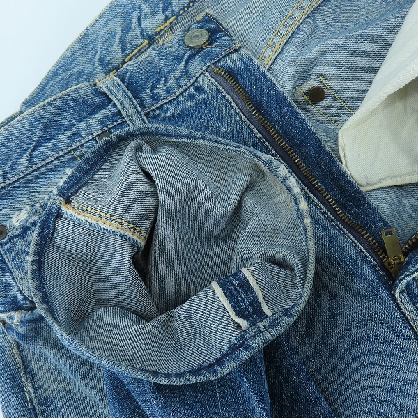 実際に弊社で買取させて頂いたLEVI'S/リーバイス 501ZXX TALONジップ/シングルステッチ/隠しリベット ヴィンテージ デニムパンツ/ジーンズの画像 2枚目