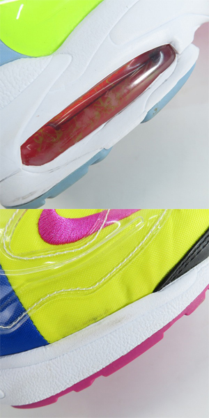 実際に弊社で買取させて頂いたNIKE×ATMOS/ナイキ×アトモス AIR MAX2 LIGHT QS/エア マックス2 ライト クイックストライク BV7406-001/29の画像 6枚目