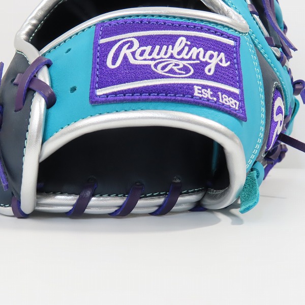 実際に弊社で買取させて頂いたRawlings/ローリングス 軟式 ファーストミット 一塁手用 ハイパーテックカラーシンク GR4HTCM53 グローブ/グラブの画像 6枚目