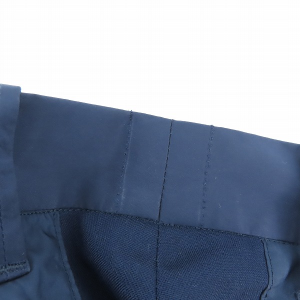 実際に弊社で買取させて頂いたUNITED ARROWS＆SONS/ユナイテッドアローズアンドサンズ NVy by NICK WOOSTER スラックスパンツ 5551-299-0113/Lの画像 7枚目