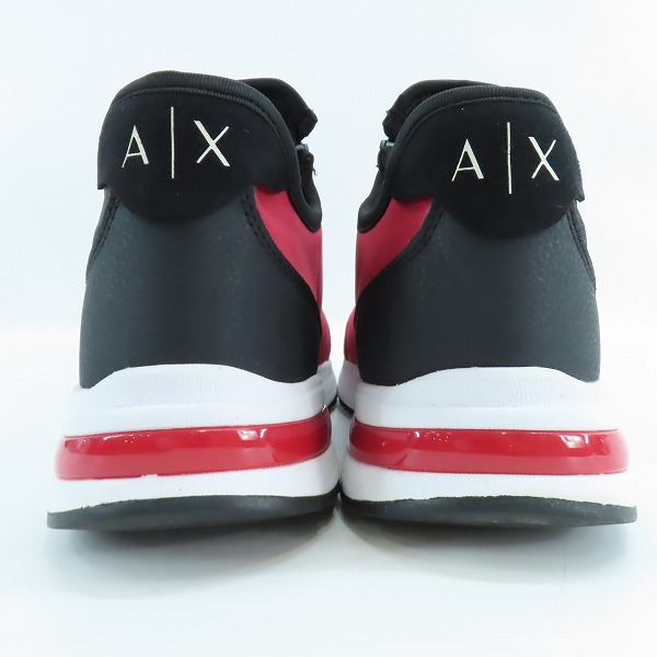 実際に弊社で買取させて頂いたARMANI EXCHANGE/アルマーニエクスチェンジ ロゴジップスニーカー XUZ017XV192/US7の画像 1枚目