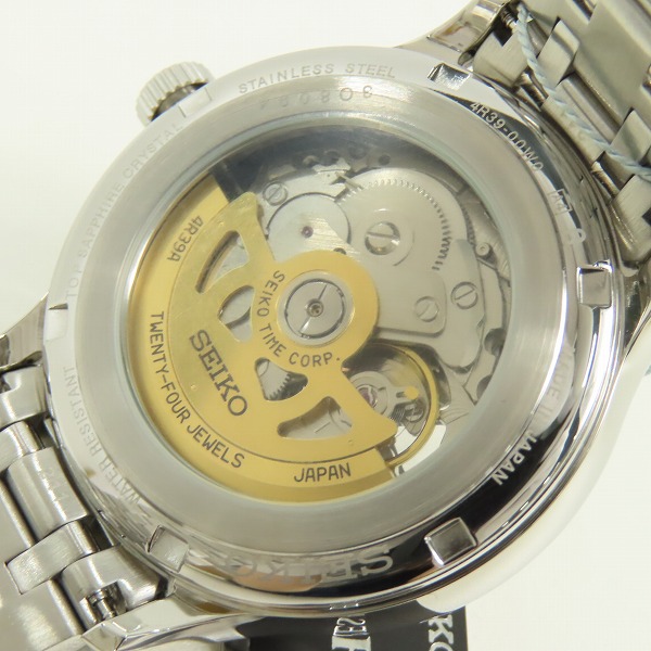 実際に弊社で買取させて頂いた【未使用】SEIKO/セイコー PRESAGE プレザージュ 自動巻き メカニカル 腕時計 SARY203の画像 4枚目
