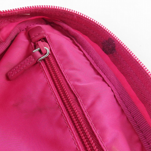 実際に弊社で買取させて頂いたPRADA/プラダ ナイロンポーチ ピンクの画像 6枚目