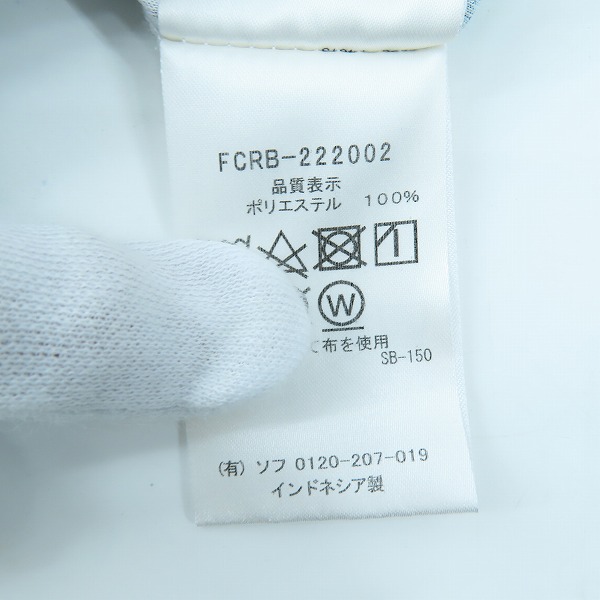 実際に弊社で買取させて頂いたF.C.R.B./F.C.Real Bristol/エフシーレアルブリストル 22AW L/S CAMOUFLAGE TEAM TOP FCRB-222002 Lの画像 3枚目