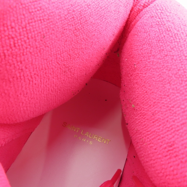 実際に弊社で買取させて頂いたSAINT LAURENT PARIS/サンローラン メンズ ミッドトップ スニーカー 711250 /42の画像 6枚目